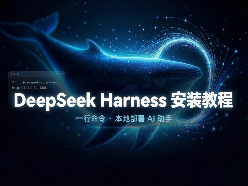10分钟教你本地部署DeepSeek Harness，接入免费AI大模型！